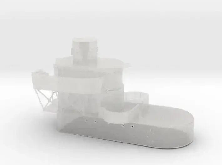 1/144 superstructure for USS Sims destroyer - distefan 3d print