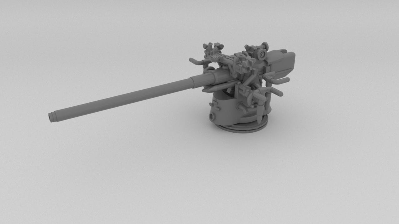 1/144 Uboot 10.5cm/45 Deck Gun