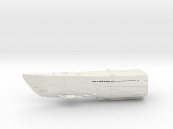 1/144 Uboot hull forward part IXC U-505 - distefan 3d print