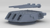 1/144 USN 16in/45 (40,6 cm) Mark 6 Turret 1
