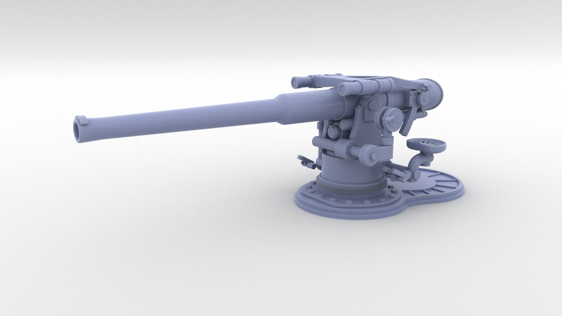 Complete Your USN Destroyer with Distefan 3D Print's 1/144 USN 4"/ 50 (10.2 cm) Mount Deck!