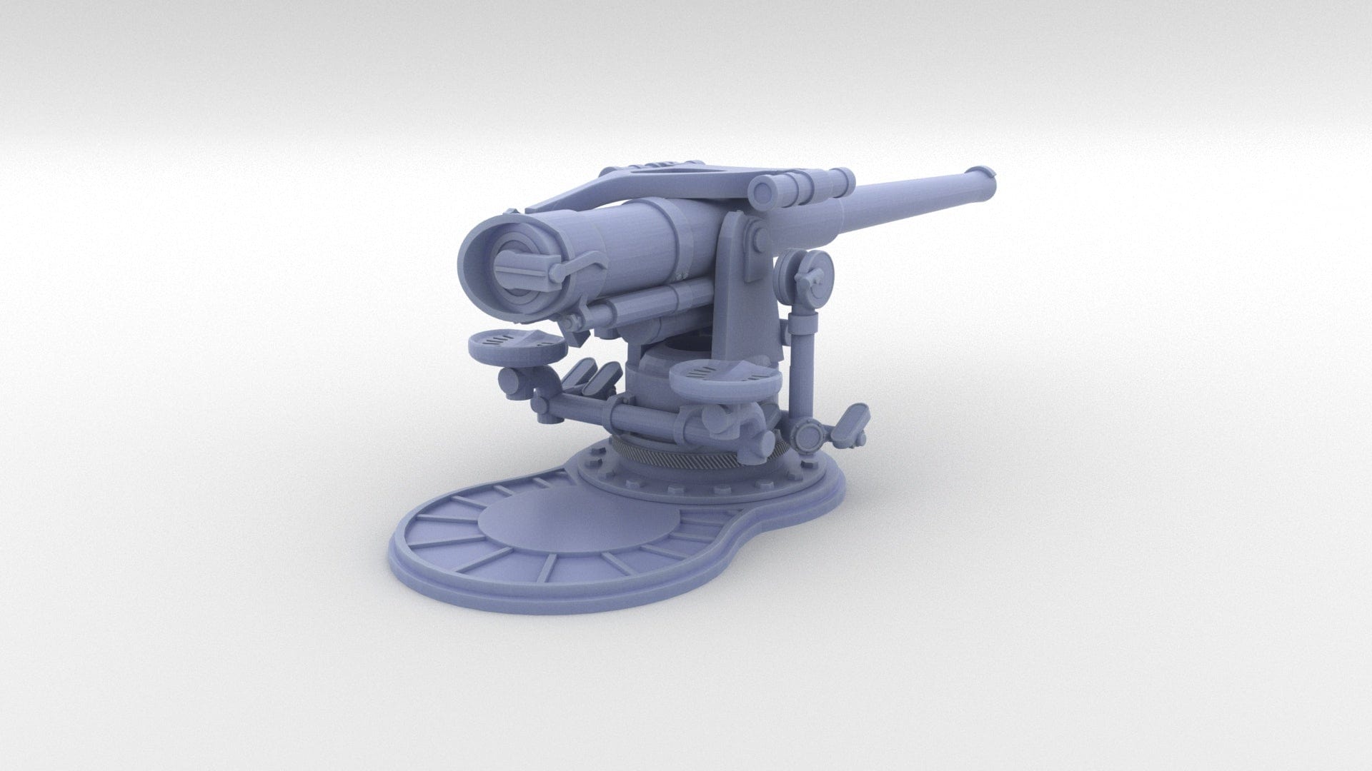 Complete Your USN Destroyer with Distefan 3D Print's 1/144 USN 4"/ 50 (10.2 cm) Mount Deck!