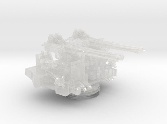 1/144 USN 40mm quad Bofors mount - distefan 3d print