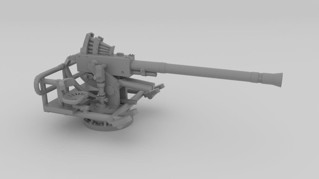 1/144 USN 40mm Single Bofors - distefan 3d print