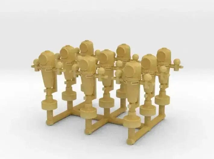 1/144 USN binnacle set 9pcs - distefan 3d print