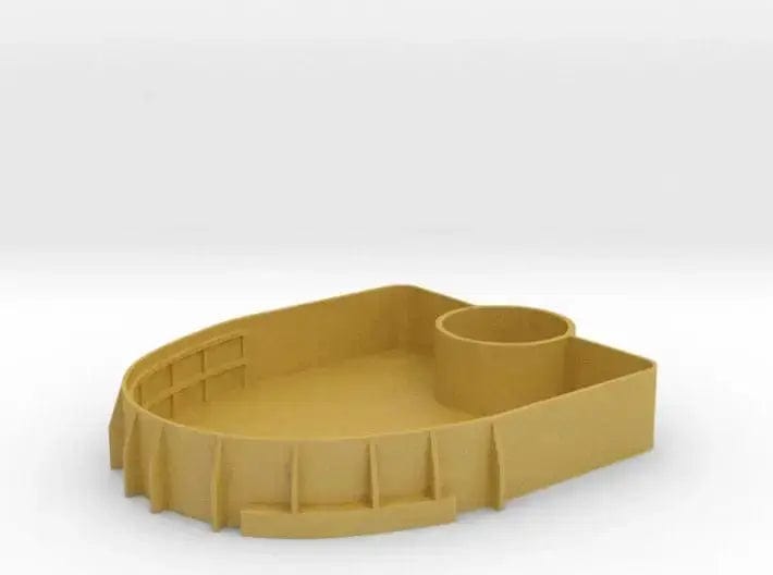 1/144 USN D shaped tub for 40mm Bofors - distefan 3d print