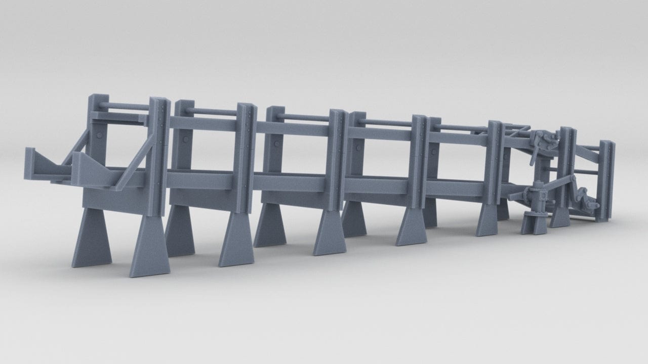 1/144 USN DC Release Track Mk9 Mod 0 Starboard - distefan 3d print