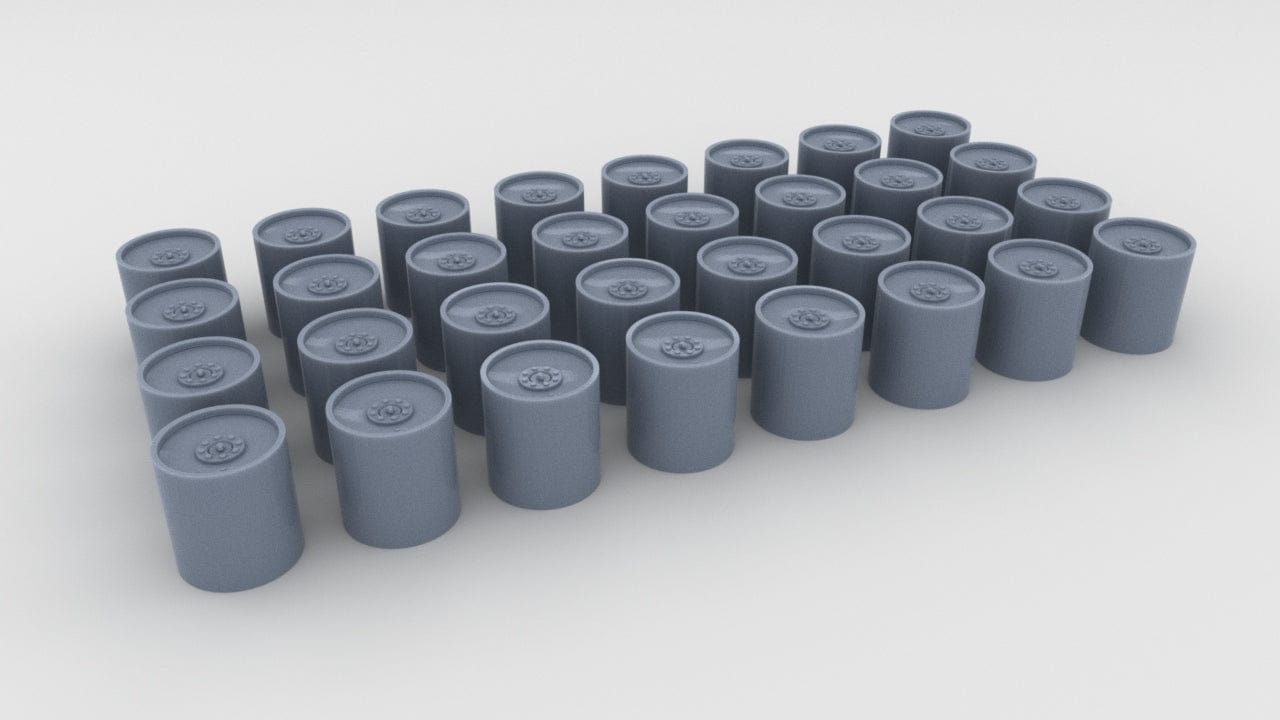 1/144 USN Depth Charges 600lb Set (32pcs) - distefan 3d print