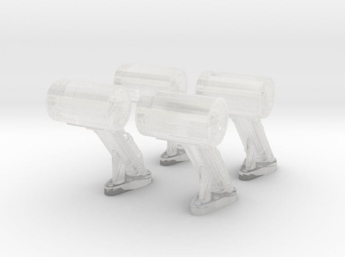 1/144 USN k-gun depth charge set 4pcs - distefan 3d print