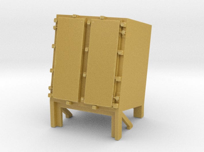 1/144 USN storage locker for hedgehog thrower - distefan 3d print