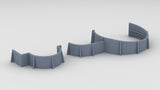 1/144 USS BB59 Aft 40mm & 20mm Tub Starboard Set