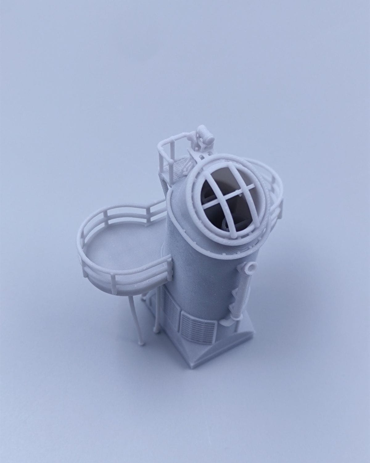 1/144 Fletcher Searchlight Platform (Resin) - Distefan 3D Print | Upgrade Your Ship