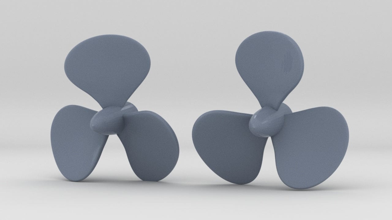 1/144 USS Fletcher Propellers Set - distefan 3d print
