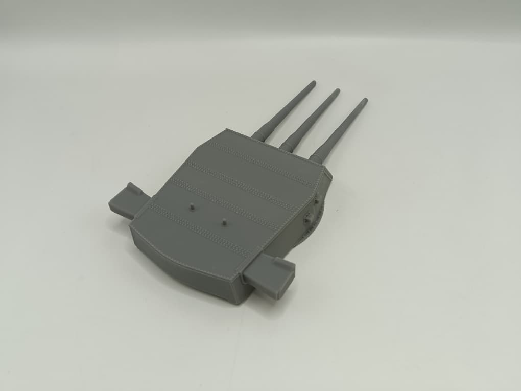 1/144 USS Iowa (BB-61) 16"/50 (40.6 cm) Mark 7 Turret A - distefan 3d print