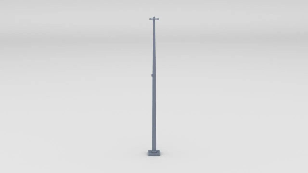 1/144 USS Saucy PG-65 Bow Flagpole - distefan 3d print