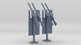 1/144 USS Saucy PG-65 Lewis MG Set 2pcs