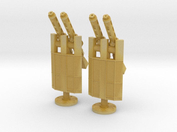 1/144 USS Saucy PG-65 Lewis MG set 2pcs - distefan 3d print