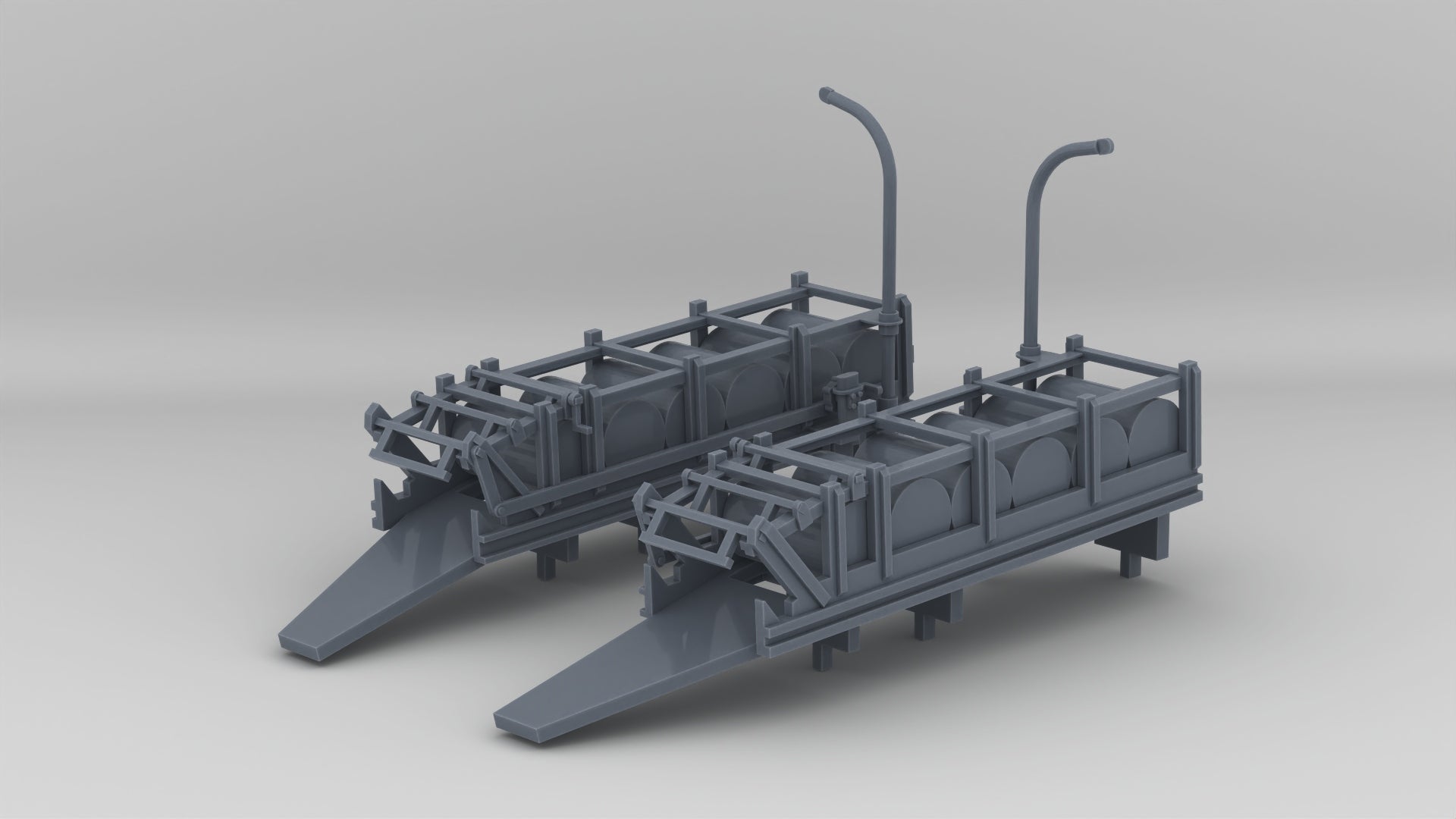 1/144 USS Ward Depth Charge Loaded Set - distefan 3d print