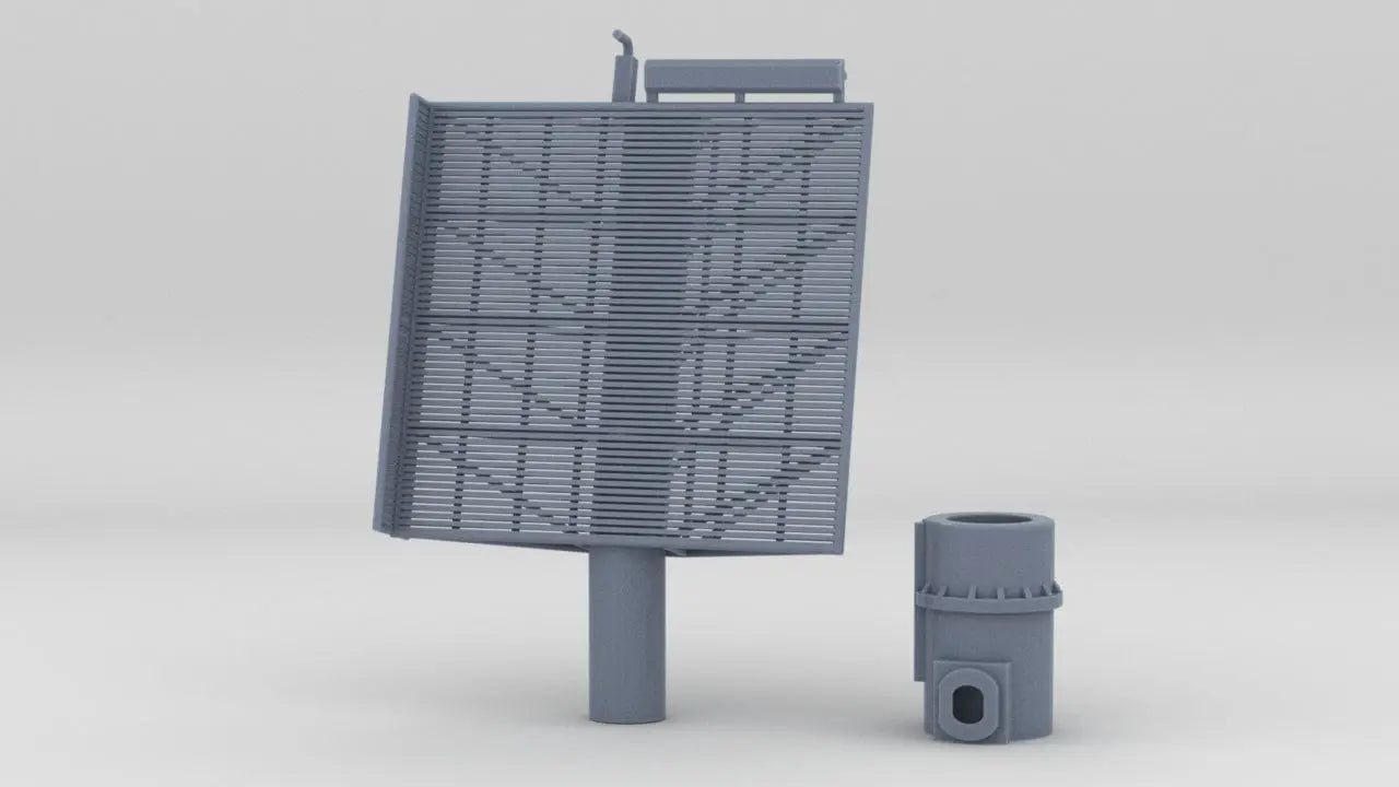 1/144 USN AN/SPS-48 Radar Set - distefan 3d print