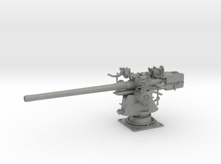 1/15 Uboot 8.8 cm SK C/35 naval deck mount - distefan 3d print