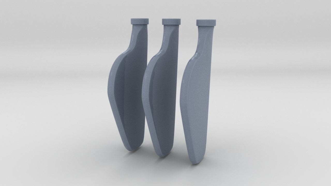 1/15 US PT Boat 109 Rudders Set - distefan 3d print