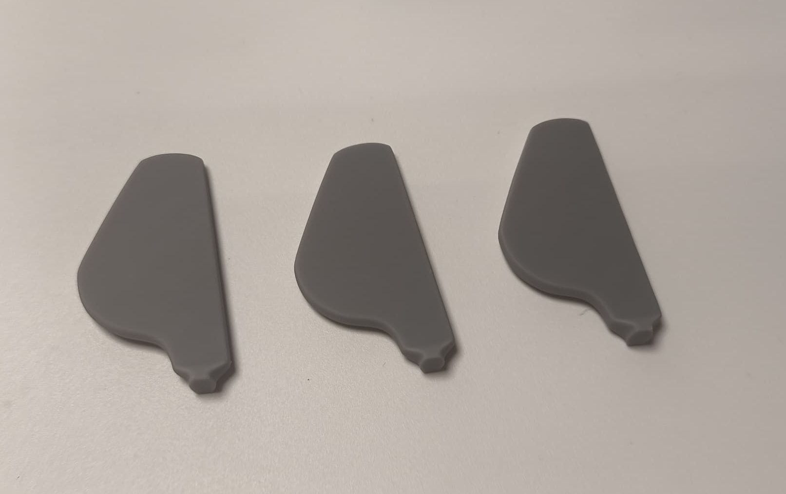 1/15 US PT Boat 109 Rudders Set - distefan 3d print