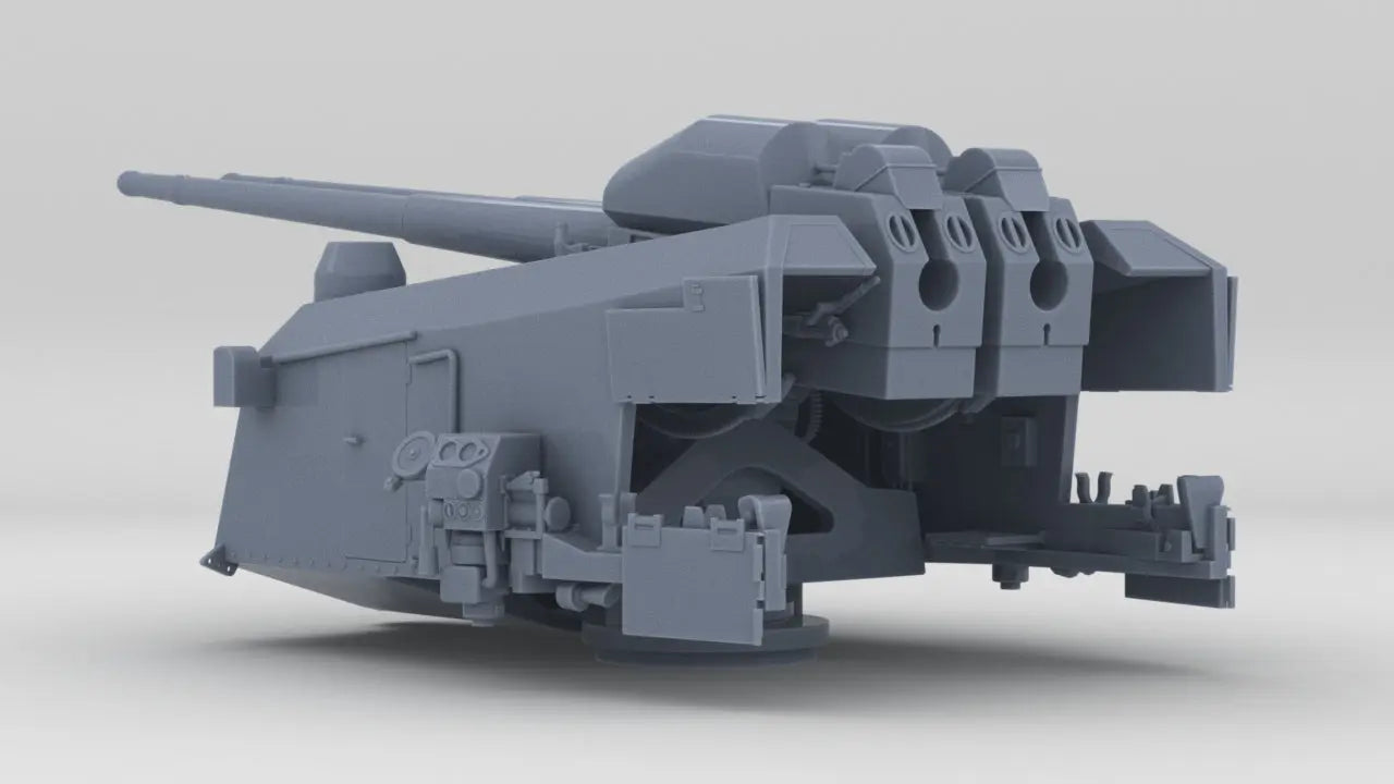 1/150 DKM Flak 10.5cm SK C/31 Resin3Dinteractive