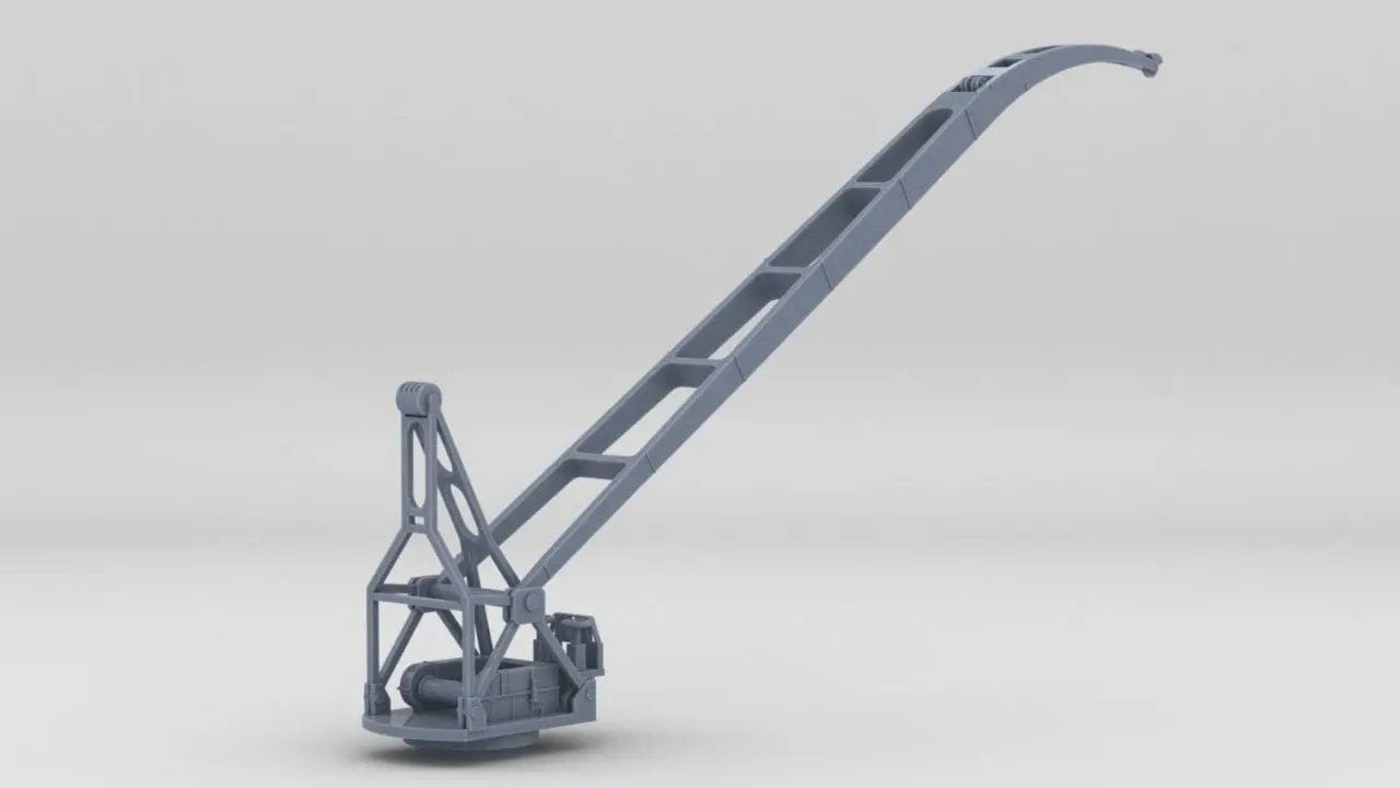 1/150 DKM Scharnhorst Seaplane Crane - distefan 3d print