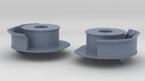 1/150 IJN Yamato Machine Gun Position Set (2pcs)