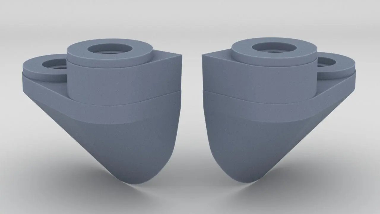 1/150 IJN Yamato Rear MG Control Towers Set (2pcs) - distefan 3d print