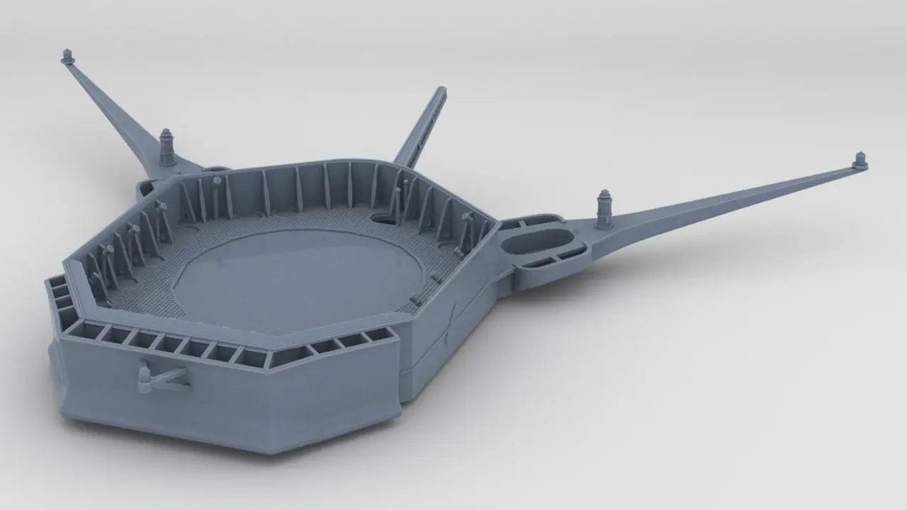 1/150 IJN Yamato Air Defence Command Station - distefan 3d print