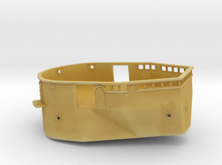 1/150 IJN Yamato Bridge Structure Part 4 - distefan 3d print