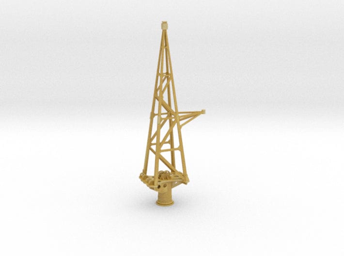 1/150 IJN Yamato crane tower - distefan 3d print