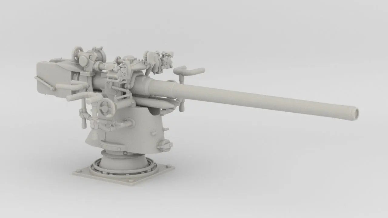 1/16 UBoot 8.8 cm SK C/35 Naval Deck Gun - distefan 3d print