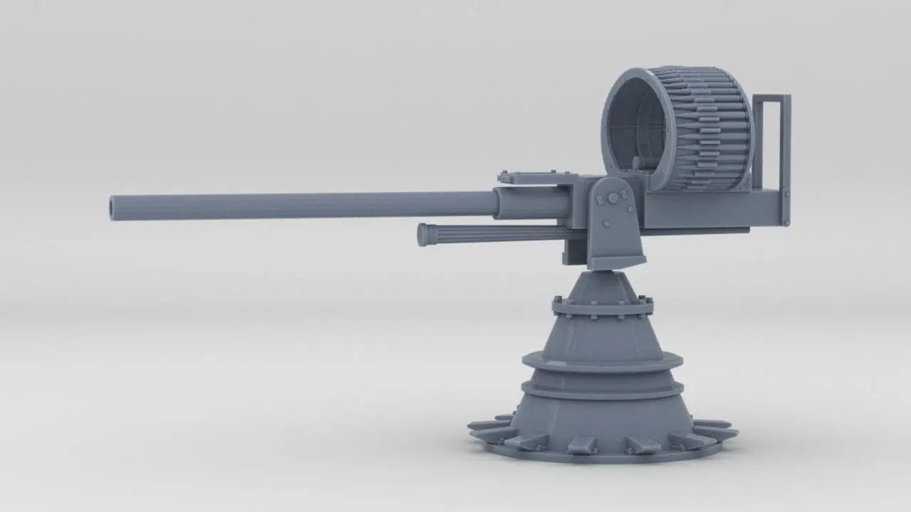 1/16 US PT Boat 37mm Cannon M9 Kit - distefan 3d print
