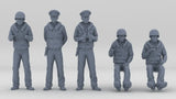 1/16 USN PT Boat 109 Crew Set (5pcs)