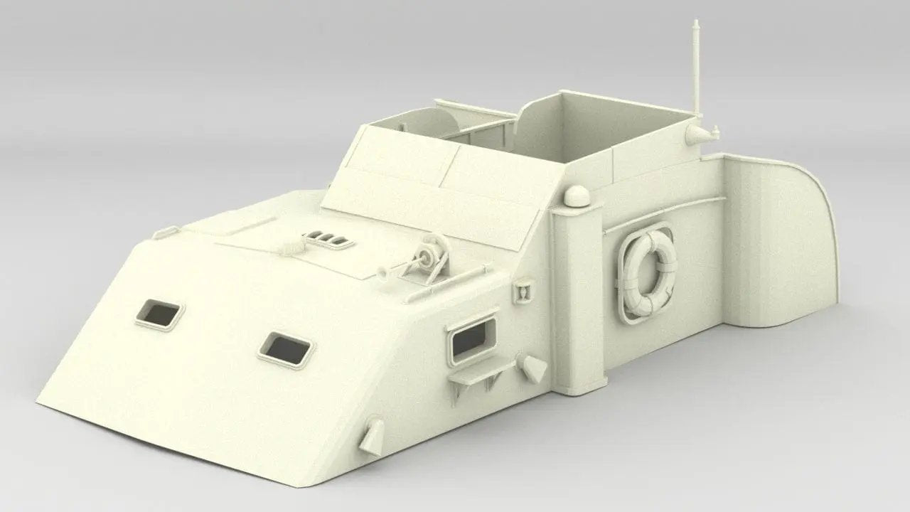 1/16 USN PT Boat 109 Main Cabin - distefan 3d print