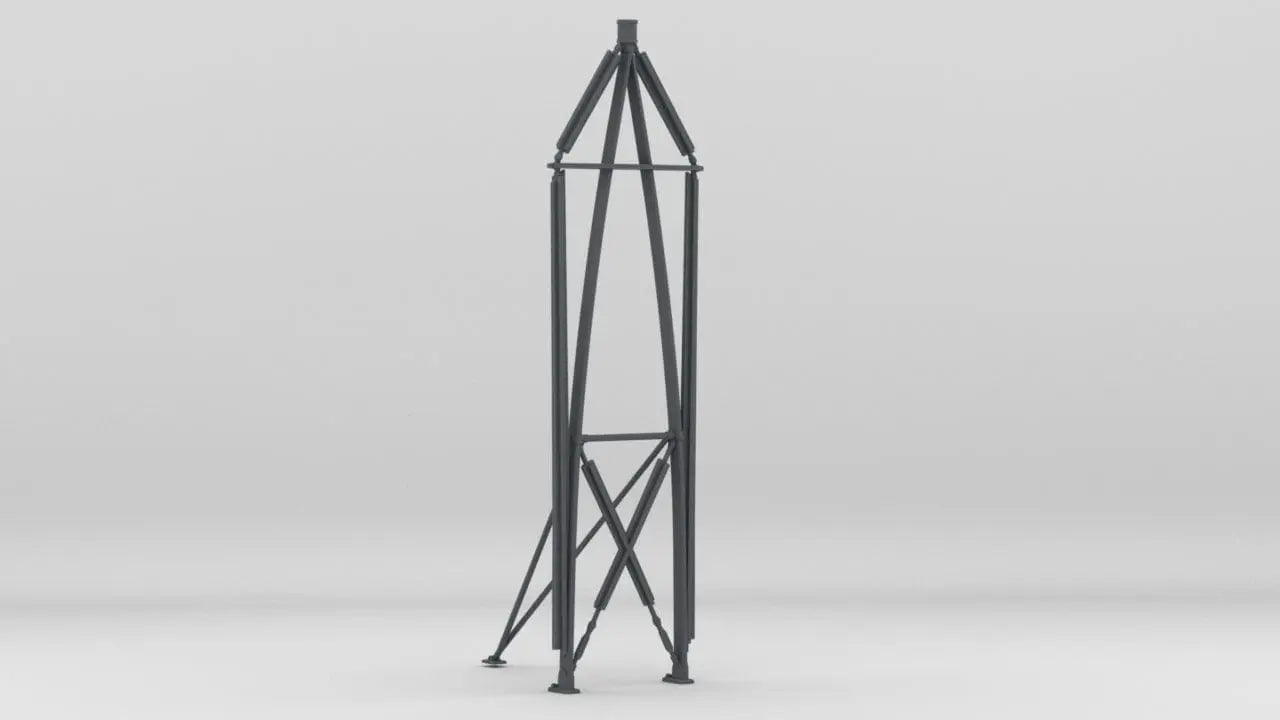 1/16 USN PT Boat 109 Main Mast 3dspro