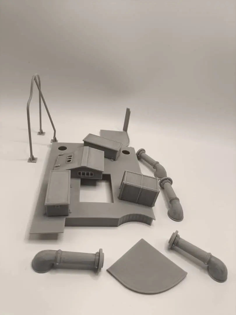 1/16 USN PT Boat 109 Engine Room Hatch Kit - distefan 3d print