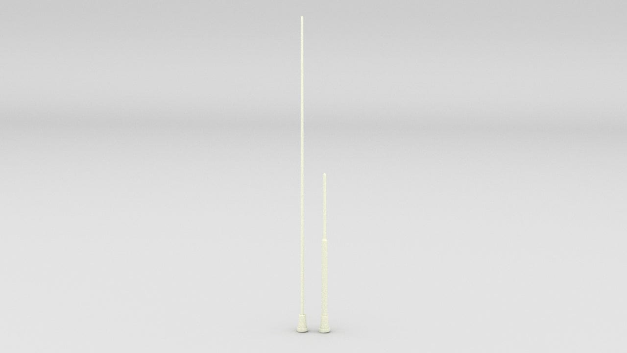 1/16 USS PCF Pilot House Antenna Set (2pcs)- distefan 3d print