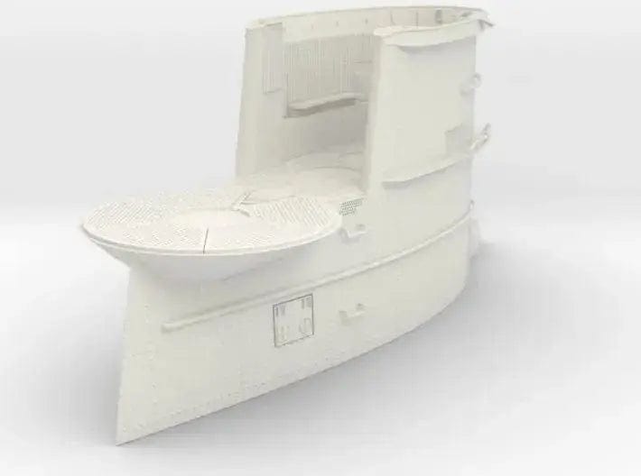 1/16 DKM U-Boot VII/C conning tower - distefan 3d print