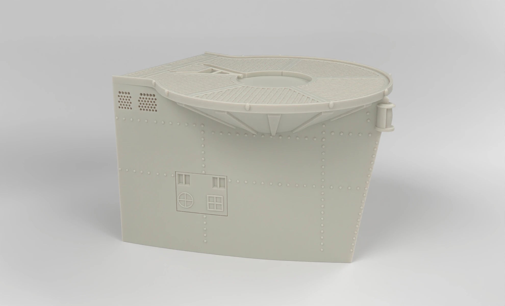 1/16 DKM U-Boot VIIB Conning Tower Half 3dspro – alternate view