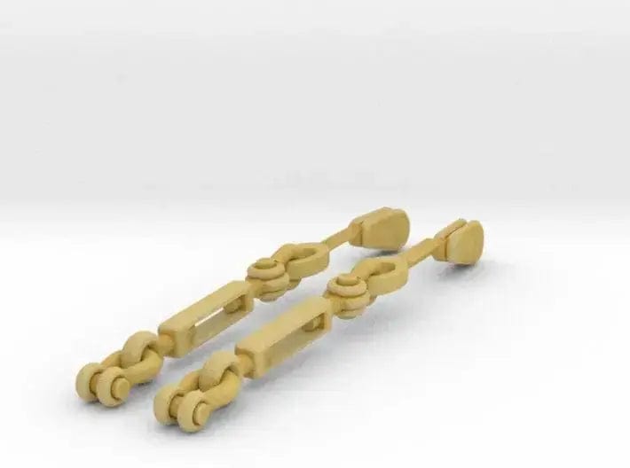 1/16 DKM UBoot turnbuckles set 2pcs - distefan 3d print