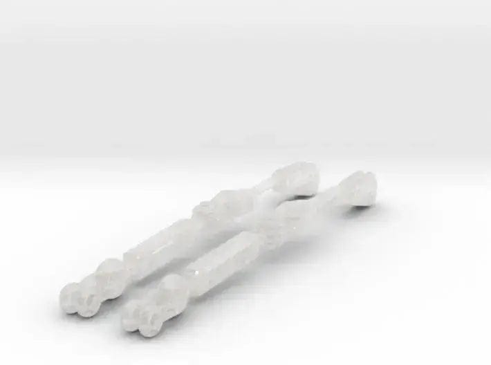 1/16 DKM UBoot turnbuckles set 2pcs - distefan 3d print