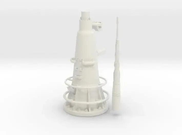 1/16 DKM UBoot VIIC attack periscope with compass - distefan 3d print