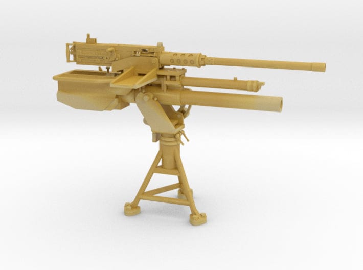 1/16 US M81-M2 mortar-machinegun combination - distefan 3d print