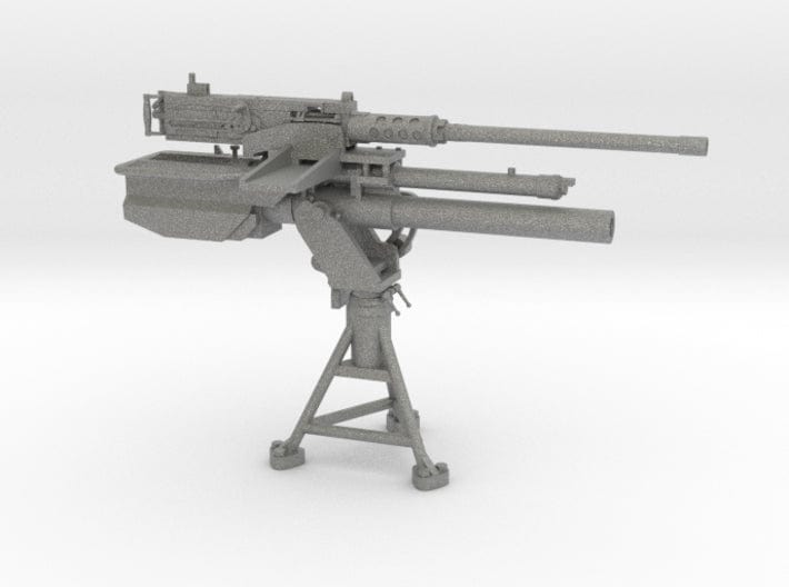 1/16 US M81-M2 mortar-machinegun combination - distefan 3d print