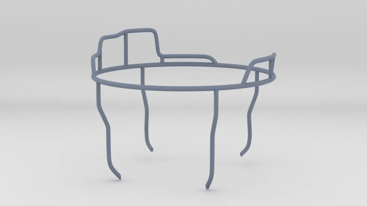 1/16 US PT Boat 109 Aft Turret Railing - distefan 3d print