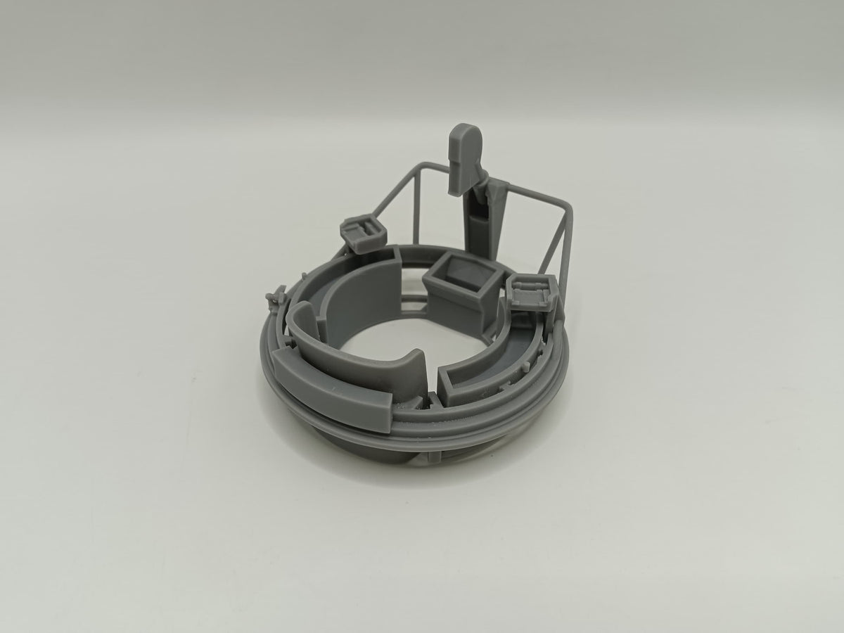 1/16 US PT Boat 109 Forward Turret Mount - distefan 3d print – alternate view