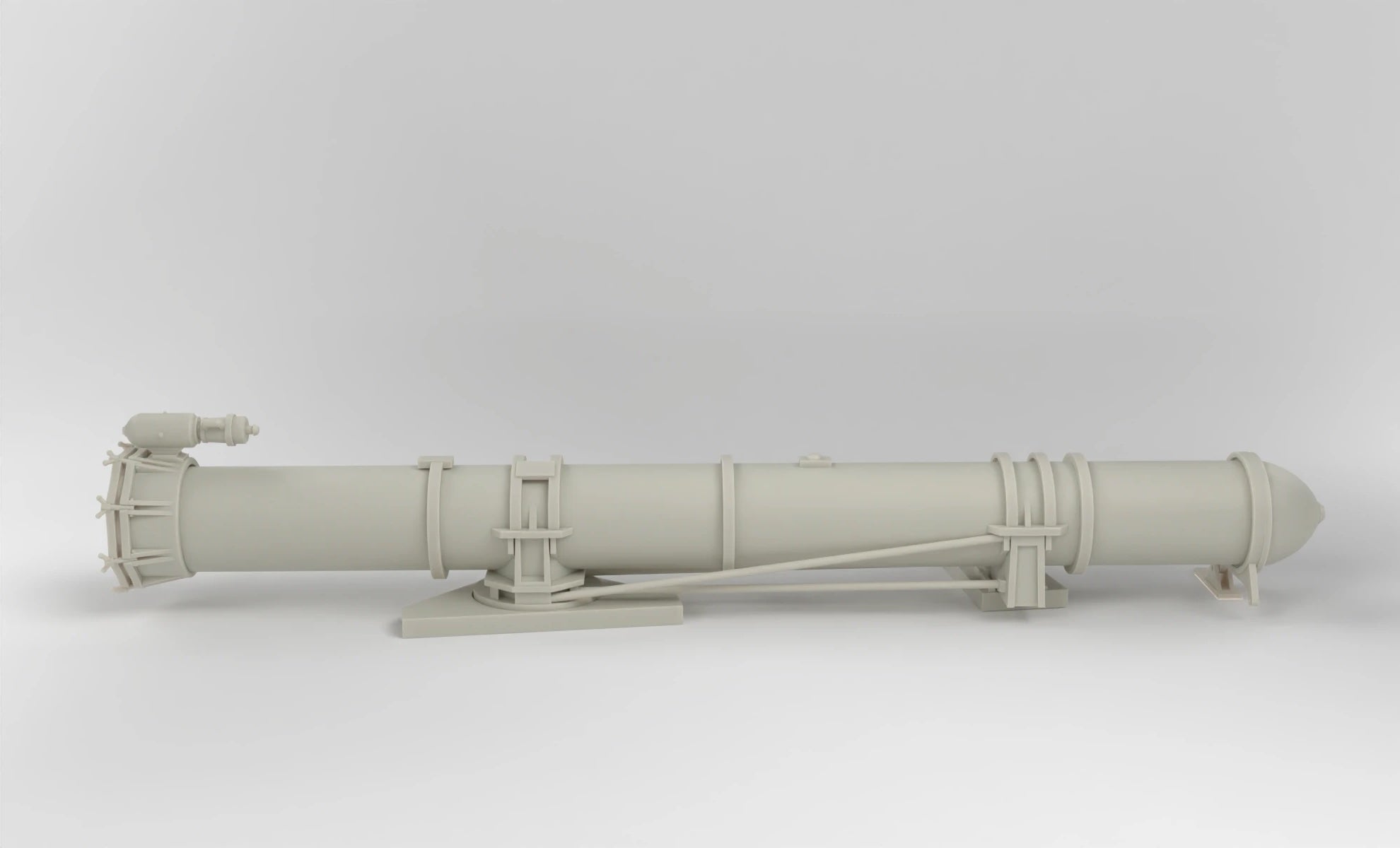 1/16 US PT Boat 109 Torpedo Tube Port Kit Protosoon